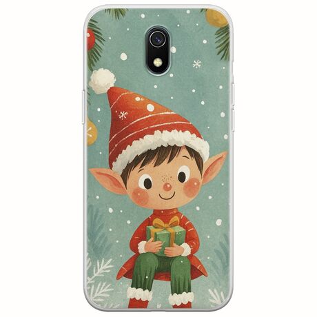 Smiling Elf Present Xiaomi Redmi 8A Flexible TPU (Διάφανη Σιλικόνη)