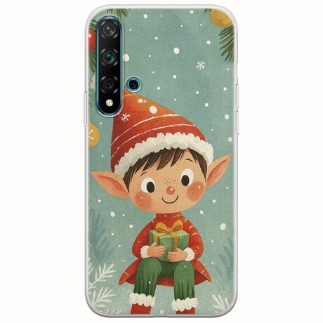 Smiling Elf Present Huawei Nova 5T Flexible TPU (Διάφανη Σιλικόνη)