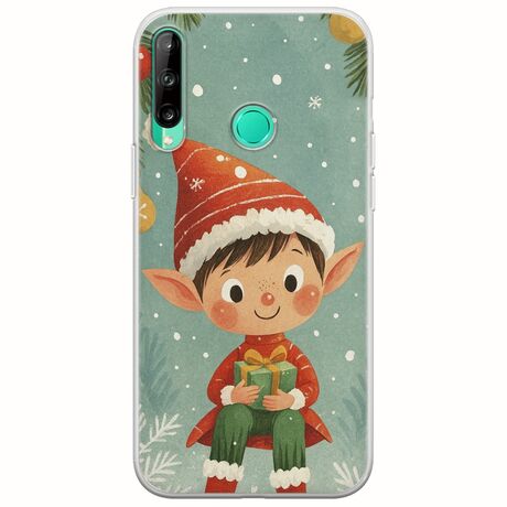 Smiling Elf Present Huawei P40 Lite E Flexible TPU (Διάφανη Σιλικόνη)