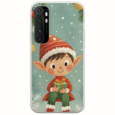 Smiling Elf Present Xiaomi Mi Note 10 Lite Flexible TPU (Διάφανη Σιλικόνη)