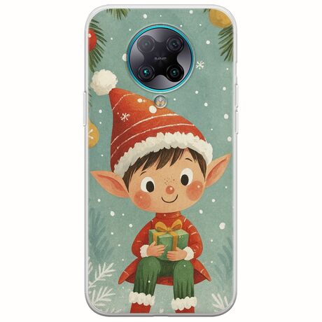 Smiling Elf Present Xiaomi Poco F2 Pro Flexible TPU (Διάφανη Σιλικόνη)