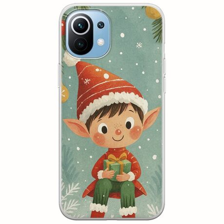 Smiling Elf Present Xiaomi Mi 11 Flexible TPU (Διάφανη Σιλικόνη)