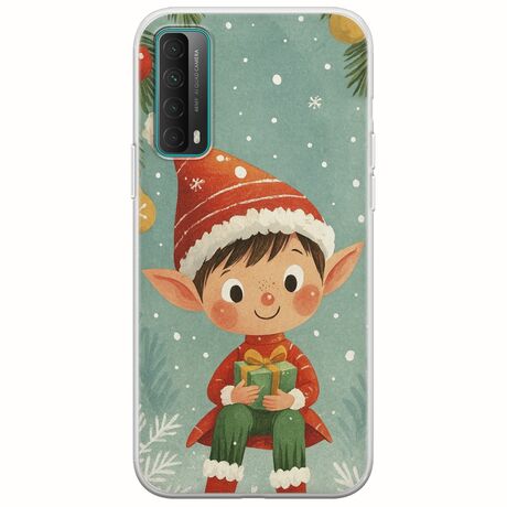 Smiling Elf Present Huawei P Smart 2021 Flexible TPU (Διάφανη Σιλικόνη)