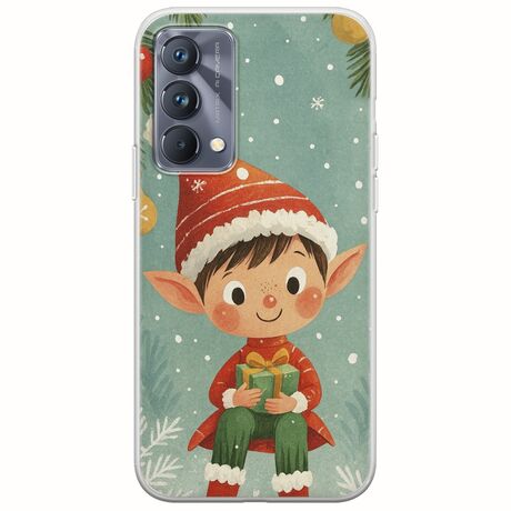 Smiling Elf Present Realme GT 5G Flexible TPU (Διάφανη Σιλικόνη)