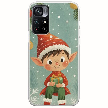 Smiling Elf Present Xiaomi Poco M4 Pro 5G Flexible TPU (Διάφανη Σιλικόνη)