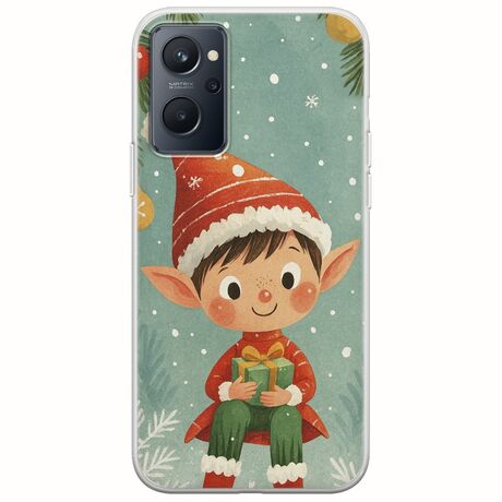 Smiling Elf Present Realme 9i Flexible TPU (Διάφανη Σιλικόνη)