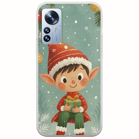 Smiling Elf Present Xiaomi 12 Pro Flexible TPU (Διάφανη Σιλικόνη)