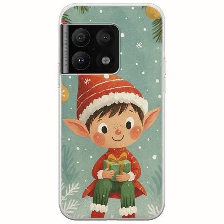 Smiling Elf Present OnePlus 10 Pro Flexible TPU (Διάφανη Σιλικόνη)