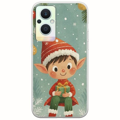 Smiling Elf Present Oppo Reno 7 Lite 5G Flexible TPU (Διάφανη Σιλικόνη)