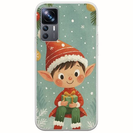 Smiling Elf Present Xiaomi 12T / 12T Pro Flexible TPU (Διάφανη Σιλικόνη)