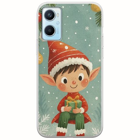 Smiling Elf Present Oppo A96 4G Flexible TPU (Διάφανη Σιλικόνη)