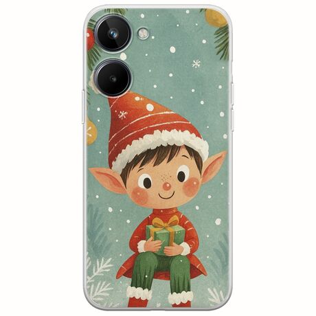 Smiling Elf Present Realme 10 4G Flexible TPU (Διάφανη Σιλικόνη)