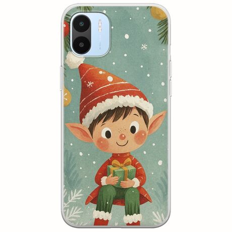 Smiling Elf Present Xiaomi Redmi A2 Flexible TPU (Διάφανη Σιλικόνη)