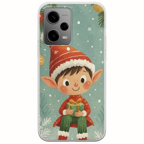 Smiling Elf Present Xiaomi Redmi Note 12 5G Flexible TPU (Διάφανη Σιλικόνη)