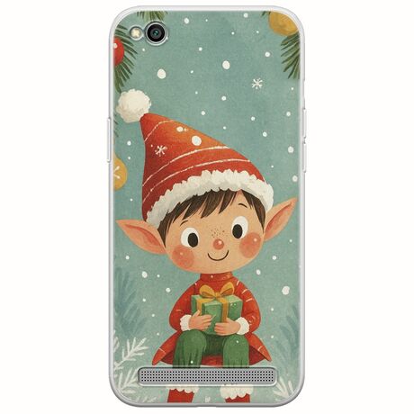 Smiling Elf Present Xiaomi Redmi 5A Flexible TPU (Διάφανη Σιλικόνη)