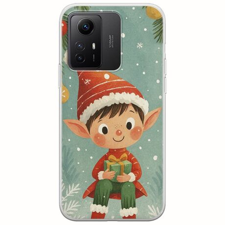 Smiling Elf Present Xiaomi Redmi Note 12S Flexible TPU (Διάφανη Σιλικόνη)