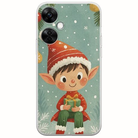 Smiling Elf Present OnePlus Nord CE 3 Lite 5G Flexible TPU (Διάφανη Σιλικόνη)