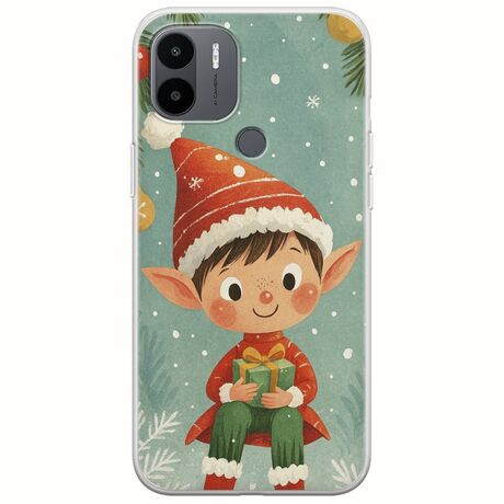 Smiling Elf Present Xiaomi Redmi A2 Plus Flexible TPU (Διάφανη Σιλικόνη)