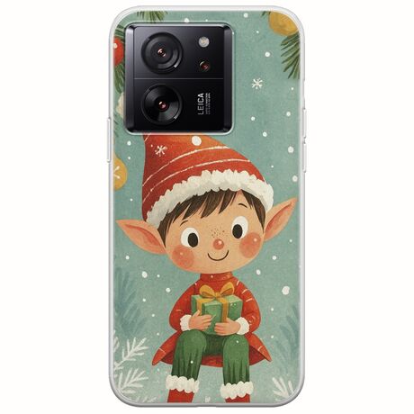 Smiling Elf Present Xiaomi 13T Pro 5G Flexible TPU (Διάφανη Σιλικόνη)