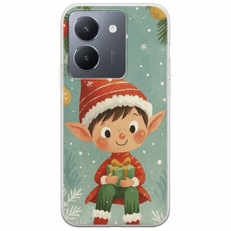 Smiling Elf Present Vivo Y36 4G / 5G Flexible TPU (Διάφανη Σιλικόνη)