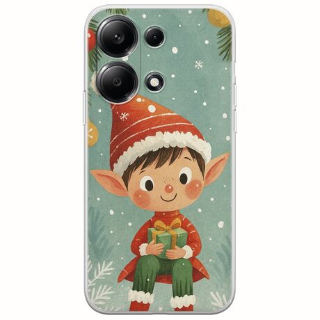 Smiling Elf Present Xiaomi Redmi Note 13 4G Flexible TPU (Διάφανη Σιλικόνη)
