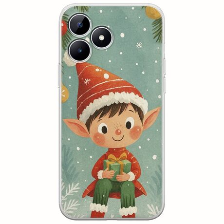 Smiling Elf Present Realme Note 50 Flexible TPU (Διάφανη Σιλικόνη)