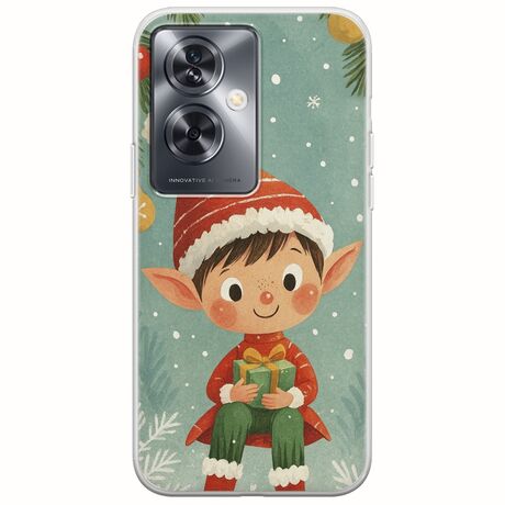 Smiling Elf Present Oppo A79 5G Flexible TPU (Διάφανη Σιλικόνη)