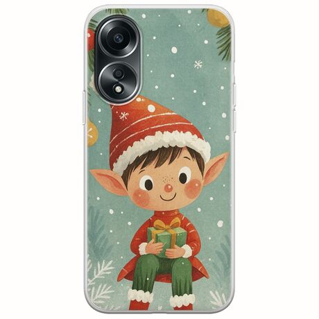 Smiling Elf Present Oppo A78 4G Flexible TPU (Διάφανη Σιλικόνη)