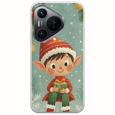 Smiling Elf Present Huawei Pura 70 Flexible TPU (Διάφανη Σιλικόνη)