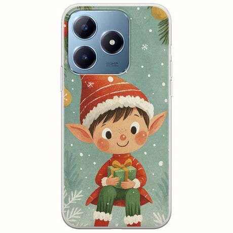 Smiling Elf Present Realme C63 Flexible TPU (Διάφανη Σιλικόνη)