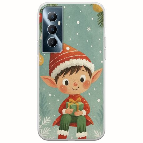Smiling Elf Present Realme C65 4G Flexible TPU (Διάφανη Σιλικόνη)