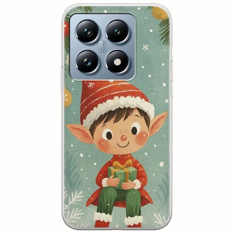 Smiling Elf Present Xiaomi 14T Pro 5G Flexible TPU (Διάφανη Σιλικόνη)