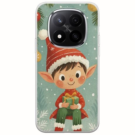 Smiling Elf Present Xiaomi Redmi Note 14 Pro 5G Flexible TPU (Διάφανη Σιλικόνη)