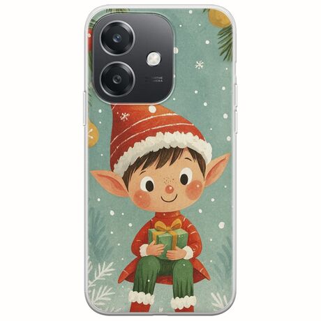 Smiling Elf Present Oppo A60 5G Flexible TPU (Διάφανη Σιλικόνη)