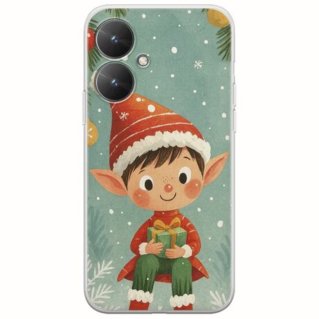 Smiling Elf Present Xiaomi Redmi 13C 5G Flexible TPU (Διάφανη Σιλικόνη)