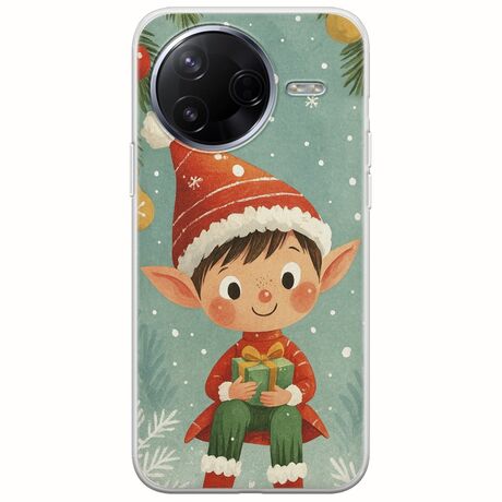 Smiling Elf Present Xiaomi Poco F7 Pro 5G Flexible TPU (Διάφανη Σιλικόνη)
