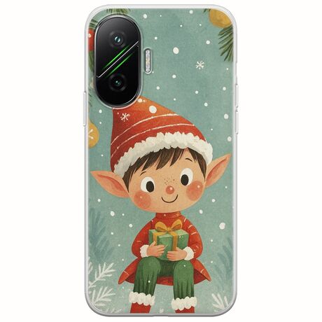Smiling Elf Present Xiaomi Poco F7 5G Flexible TPU (Διάφανη Σιλικόνη)