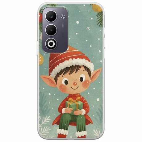 Smiling Elf Present Oppo A5 4G/5G Flexible TPU (Διάφανη Σιλικόνη)