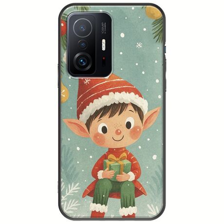 Smiling Elf Present Xiaomi 11T / 11T Pro Black TPU (Μαύρη Σιλικόνη)