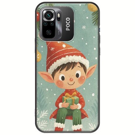 Smiling Elf Present Xiaomi Poco M5s Black TPU (Μαύρη Σιλικόνη)
