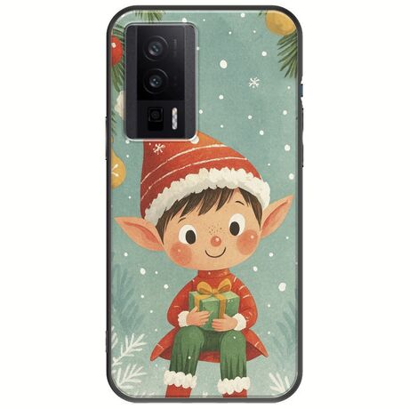 Smiling Elf Present Xiaomi Poco F5 Pro 5G Black TPU (Μαύρη Σιλικόνη)