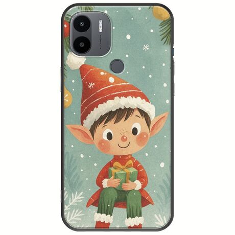 Smiling Elf Present Xiaomi Redmi A2 Plus Black TPU (Μαύρη Σιλικόνη)