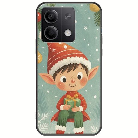 Smiling Elf Present Xiaomi Redmi Note 13 5G Black TPU (Μαύρη Σιλικόνη)