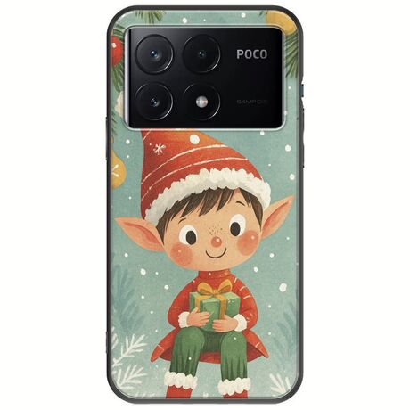 Smiling Elf Present Xiaomi Poco X6 Pro 5G Black TPU (Μαύρη Σιλικόνη)