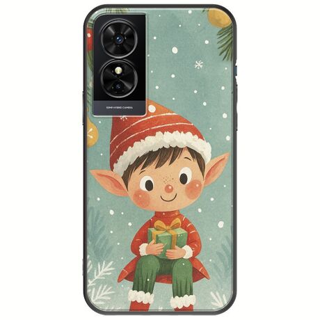Smiling Elf Present TCL 50 SE Black TPU (Μαύρη Σιλικόνη)