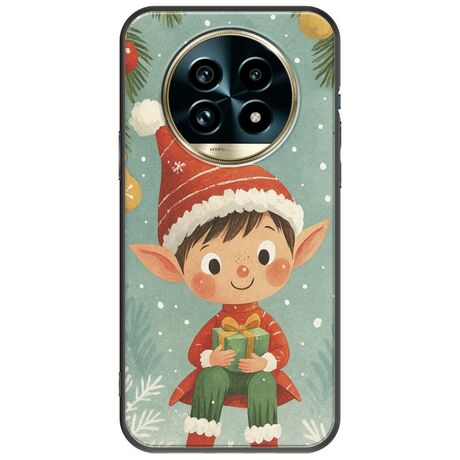 Smiling Elf Present Realme 13 Pro 5G Black TPU (Μαύρη Σιλικόνη)