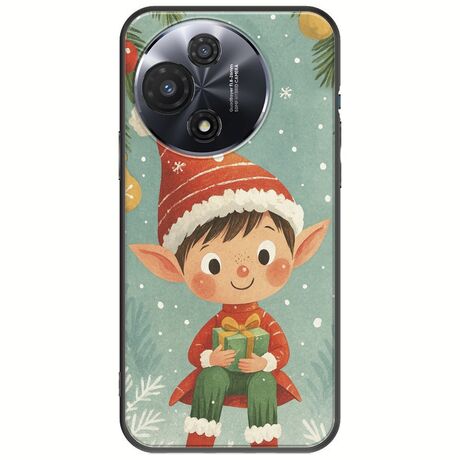 Smiling Elf Present TCL 60R 5G Black TPU (Μαύρη Σιλικόνη)