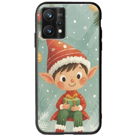 Smiling Elf Present Realme 9 Pro Plus Groove TPU (Tempered Glass και TPU)