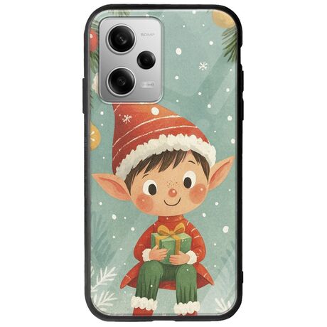 Smiling Elf Present Xiaomi Redmi Note 12 Pro Plus 5G Groove TPU (Tempered Glass και TPU)