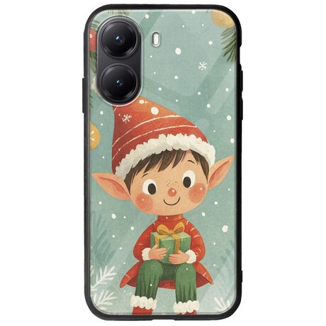 Smiling Elf Present Xiaomi Poco X7 Pro 5G Groove TPU (Tempered Glass και TPU)